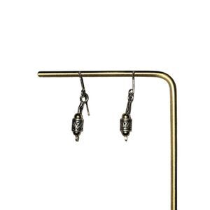 Elegant Silver and Gold Dangle Earrings